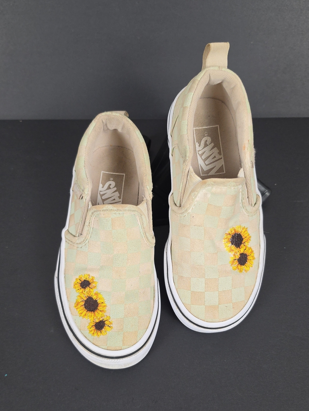Vans Asher Sunflower Slip-On Shoes